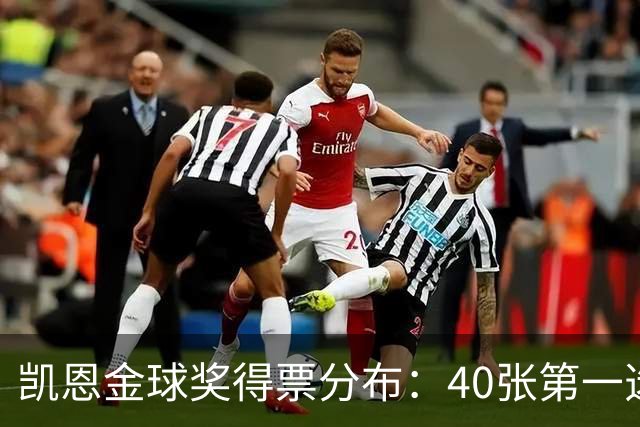 凯恩金球奖得票分布：40张第一选票，98名评委将其列入前十