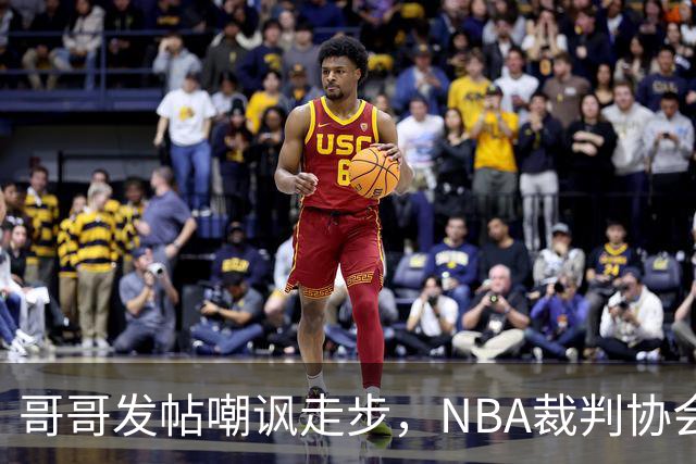 哥哥发帖嘲讽走步，NBA裁判协会认定拉梅洛四步违例