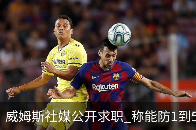 威姆斯社媒公开求职 称能防1到5号位